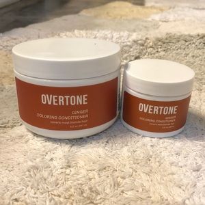 Overtone ginger conditioner new 8oz and used 2oz
